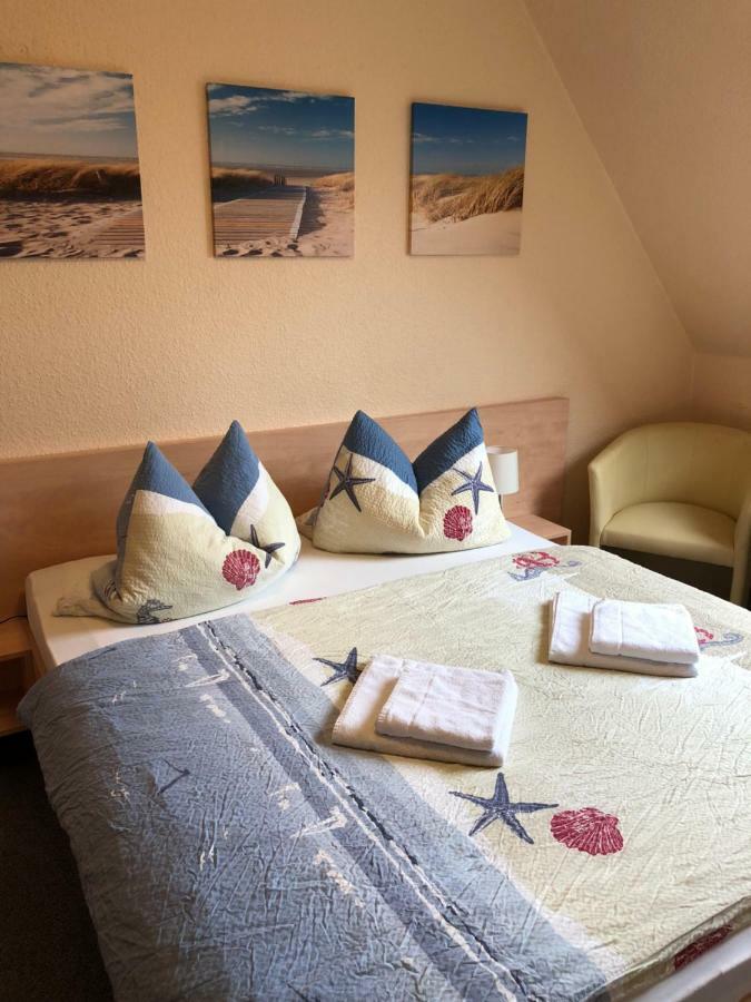Hotel Pension Nordseewelle 诺德代希 外观 照片