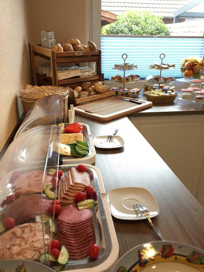 Hotel Pension Nordseewelle 诺德代希 外观 照片